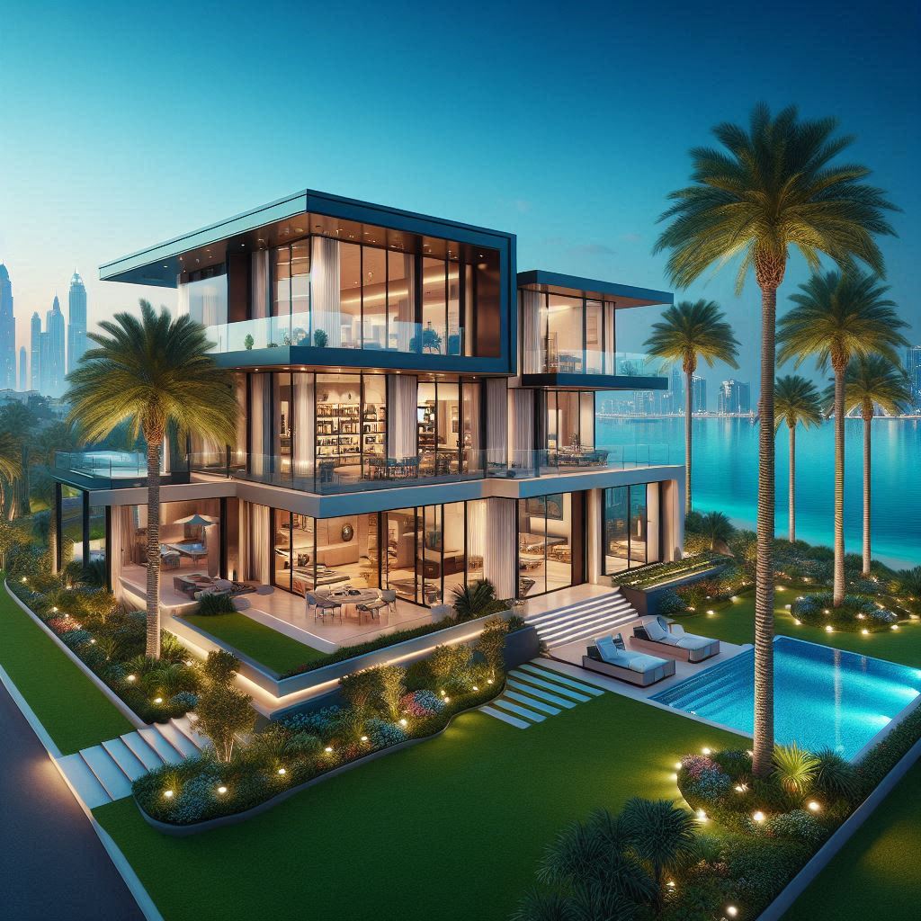 Family Villa Dubai with Private Garden