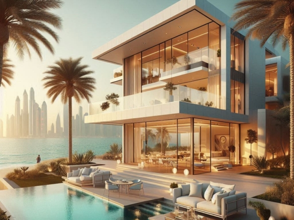 Private Beach Villa Palm Jumeirah for Sale