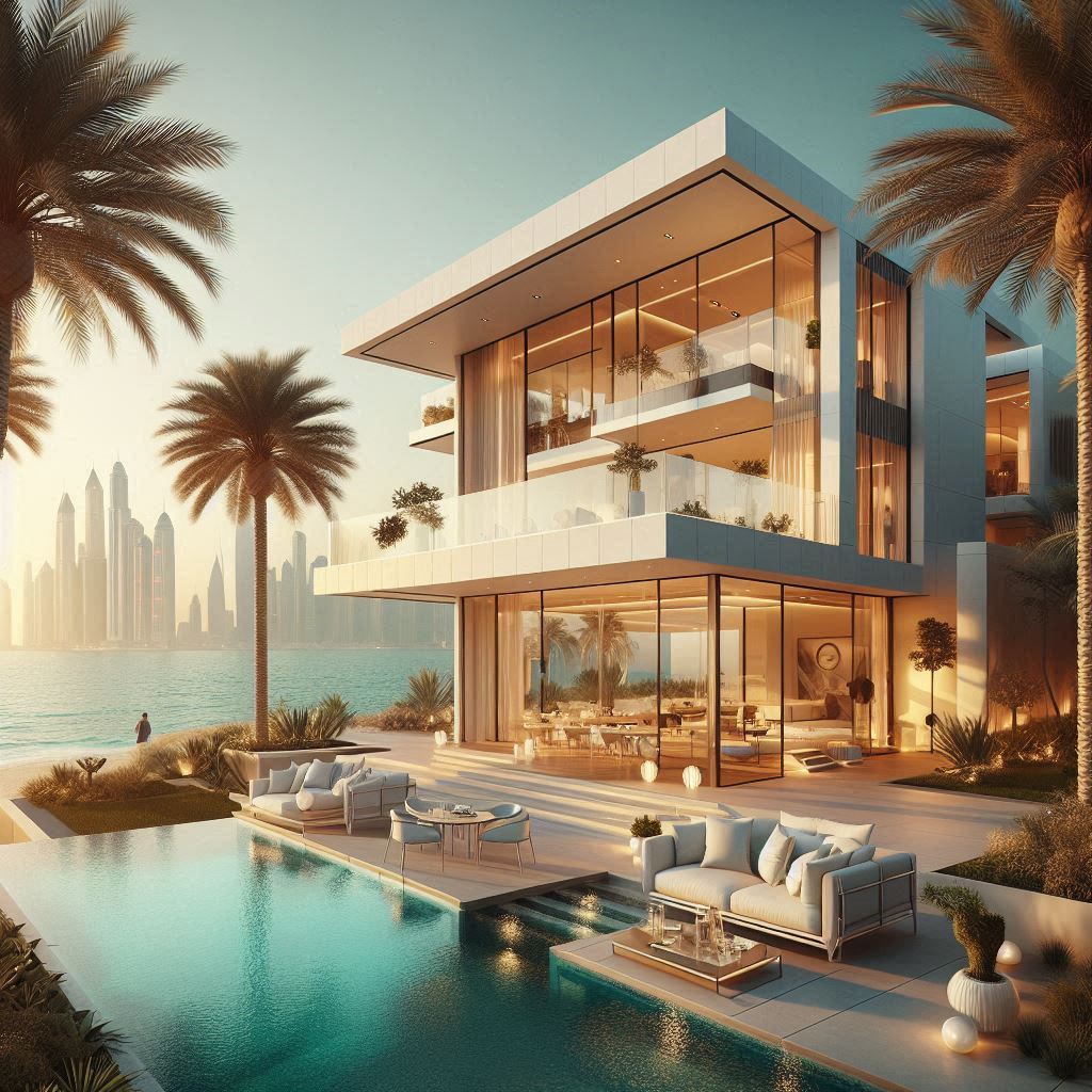 Private Beach Villa Palm Jumeirah for Sale