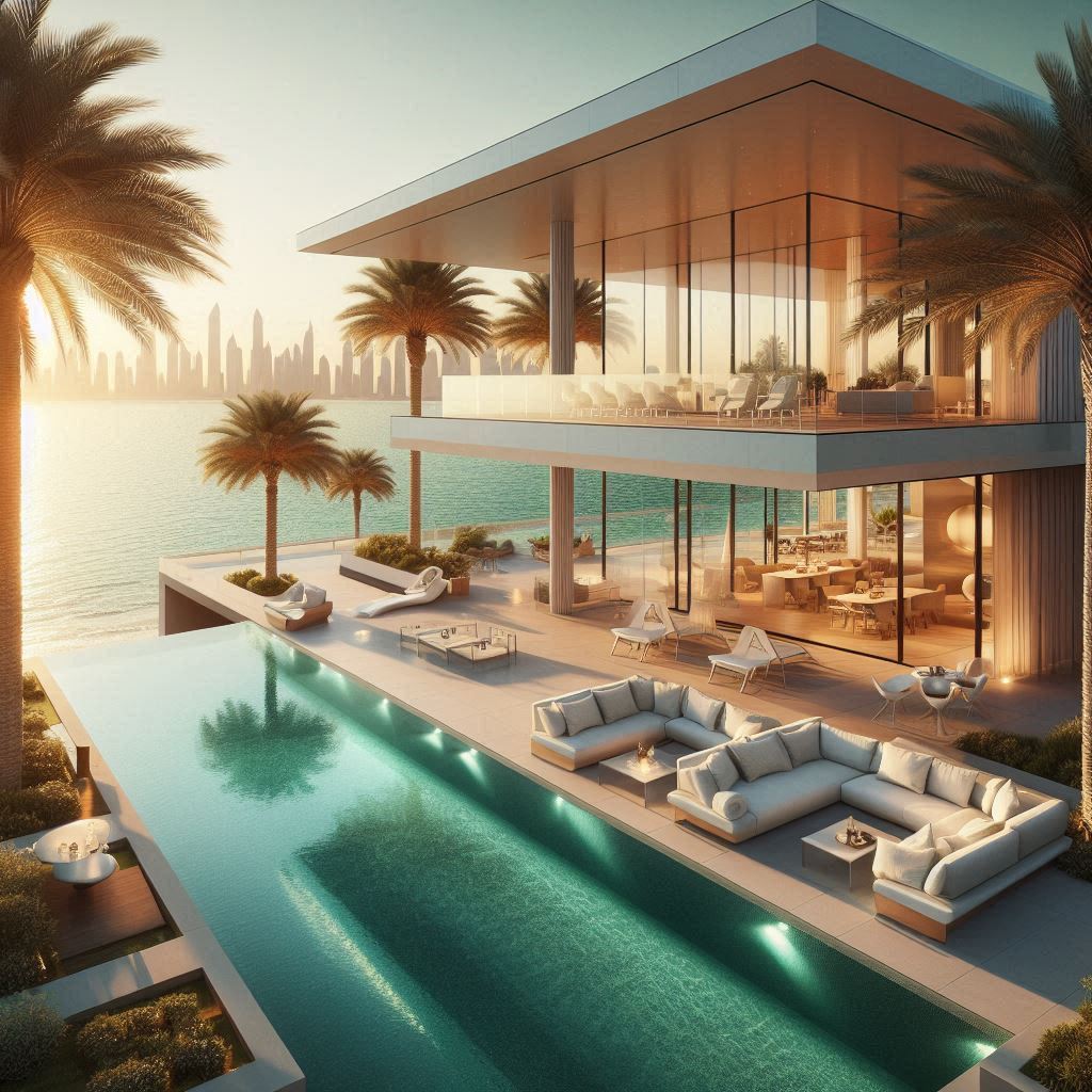 Private Beach Villa Palm Jumeirah for Sale