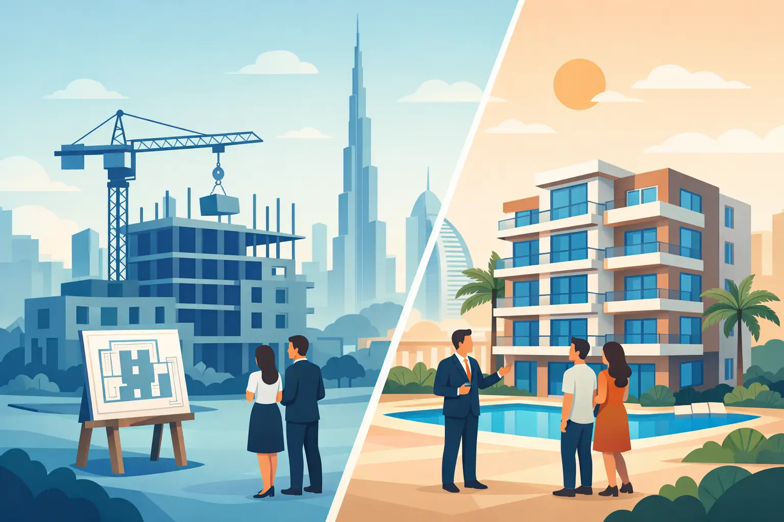 Off Plan vs Ready Property for Dubai Investors